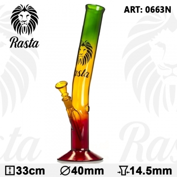 Glas Bong Rasta Löwe 33cm